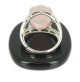 bague quartz rose trendy limited