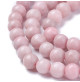 perles en opale rose naturelle