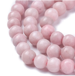 opale rose perles naturelles