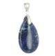 Sodalite pendentif goutte et argent