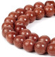 goldstone rouge perles