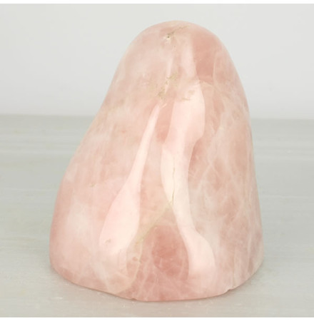 bloc poli de quartz rose