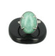 bague amazonite et argent