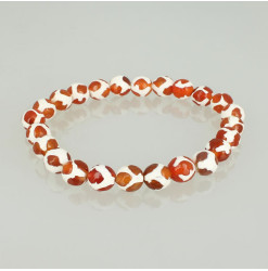 bracelet tibet en perles d'agate