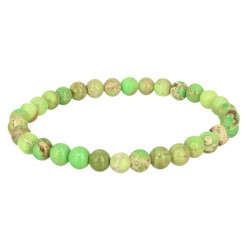 bracelet tibétain perle de jaspe
