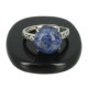 bague sodalite et argent