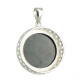 pendentif obsidienne just un s