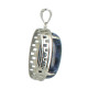 pendentif argent cabochon sodalite