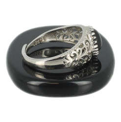 bague obsidienne collection keola