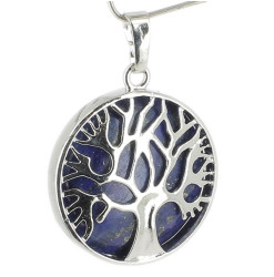 pendentif arbre de vie lapis lazuli