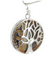 pendentif arbre de vie pierre oeil de tigre