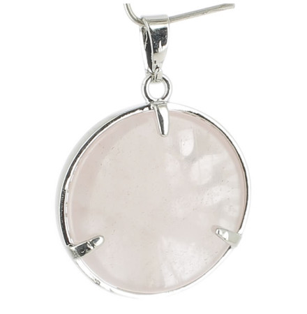 Collier Arbre De Vie Avec Pendentif En Quartz Cristal De Roche - Pierre Naturelle Blanche