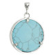 turquoise pendentif arbre de vie