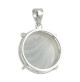 pendentif argent agate de botswana