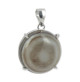 agate oeil pendentif argent