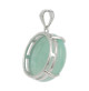 amazonite pendentif argent