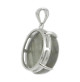 pendentif labradorite et argent