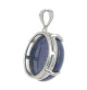 lapis lazuli pendentif argent lady m