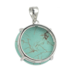 turquoise pendentif lady m