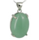 pendentif pierre aventurine verte