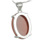 pendentif jaspe rouge