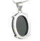 pendentif obsidienne oeil céleste