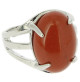 bague jaspe rouge trendy