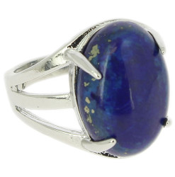 bague pierre de lapis lazuli