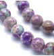 jaspe impérial violet perles