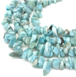 larimar perles chips