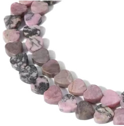 rhodonite perle coeur