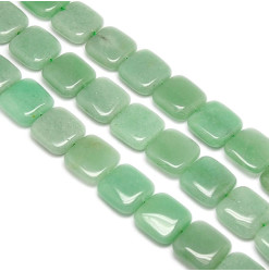 aventurine perle carrée