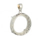 support pendentif en argent création bijoux