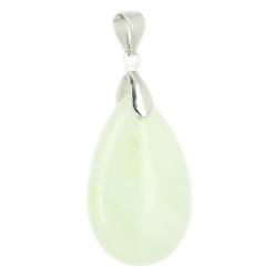 Amazonite pendentif pierre goutte