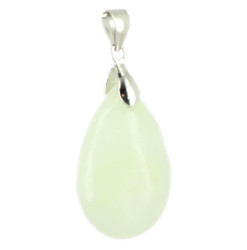 jade de chine pendentif goutte