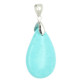 turquoise pendentif goutte