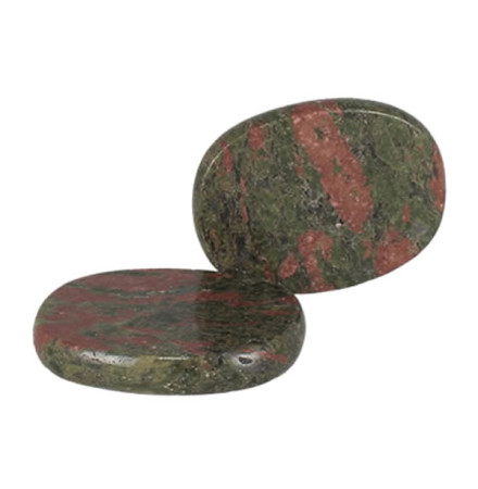 Unakite pierre plate