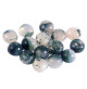 agate mousse cabochon de pierre naturelle