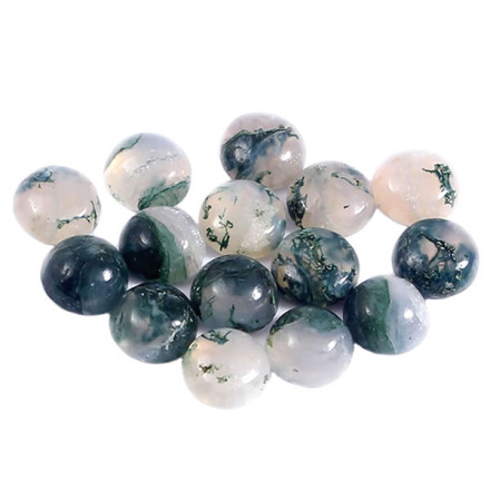 agate mousse cabochon de pierre naturelle