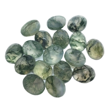 cabochon agate mousse