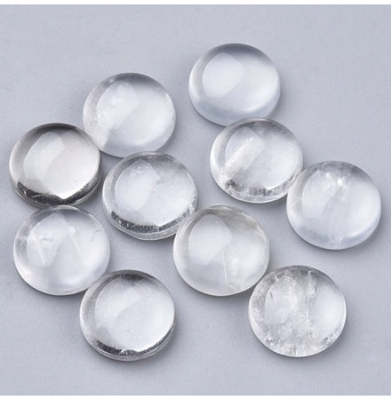 cabochon de cristal de roche