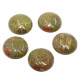 cabochon pierre unakite