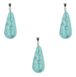 pendentif de turquoise pierre naturelle