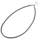 collier en cuir noir pour pendentif