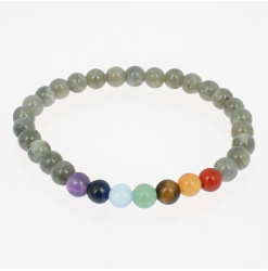 bracelet chakras perles pierre naturelle