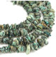 perles chips turquoise afrique naturelle