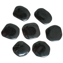 shungite pierre plate naturelle
