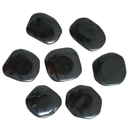 shungite pierre plate naturelle