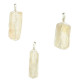citrine naturelle pendentif en argent