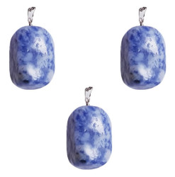 sodalite pendentif pierre roulée